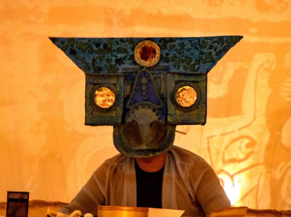 En busca del Murciélago de oro perdido, el núcleo de una pieza teatral en Maní